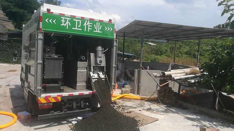 龙港污泥干湿分离技术