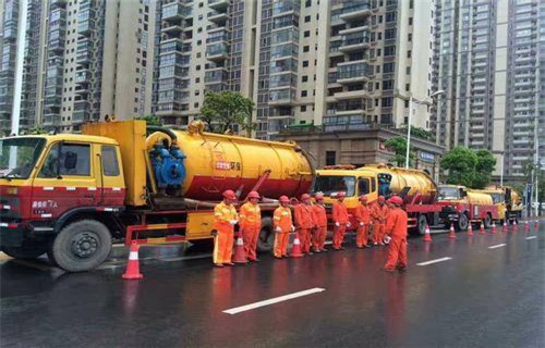 龙港市政管道清淤